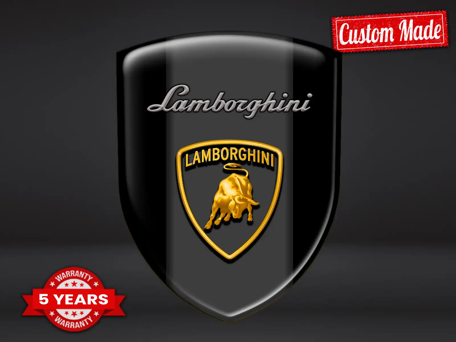 Lamborghini Impresión Parachoques Deporte Lujo Profesional